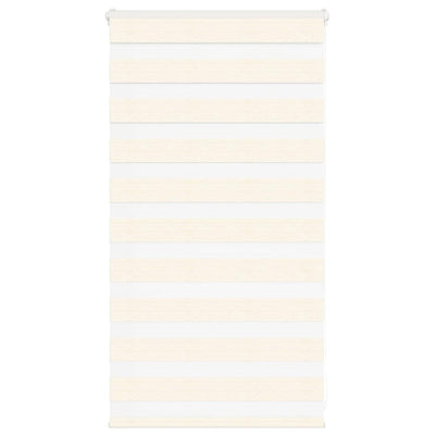 Vidaxl Zebra Rouleau aveugle 70x100 cm Largeur de poussière 65,9 cm Marmerbeige
