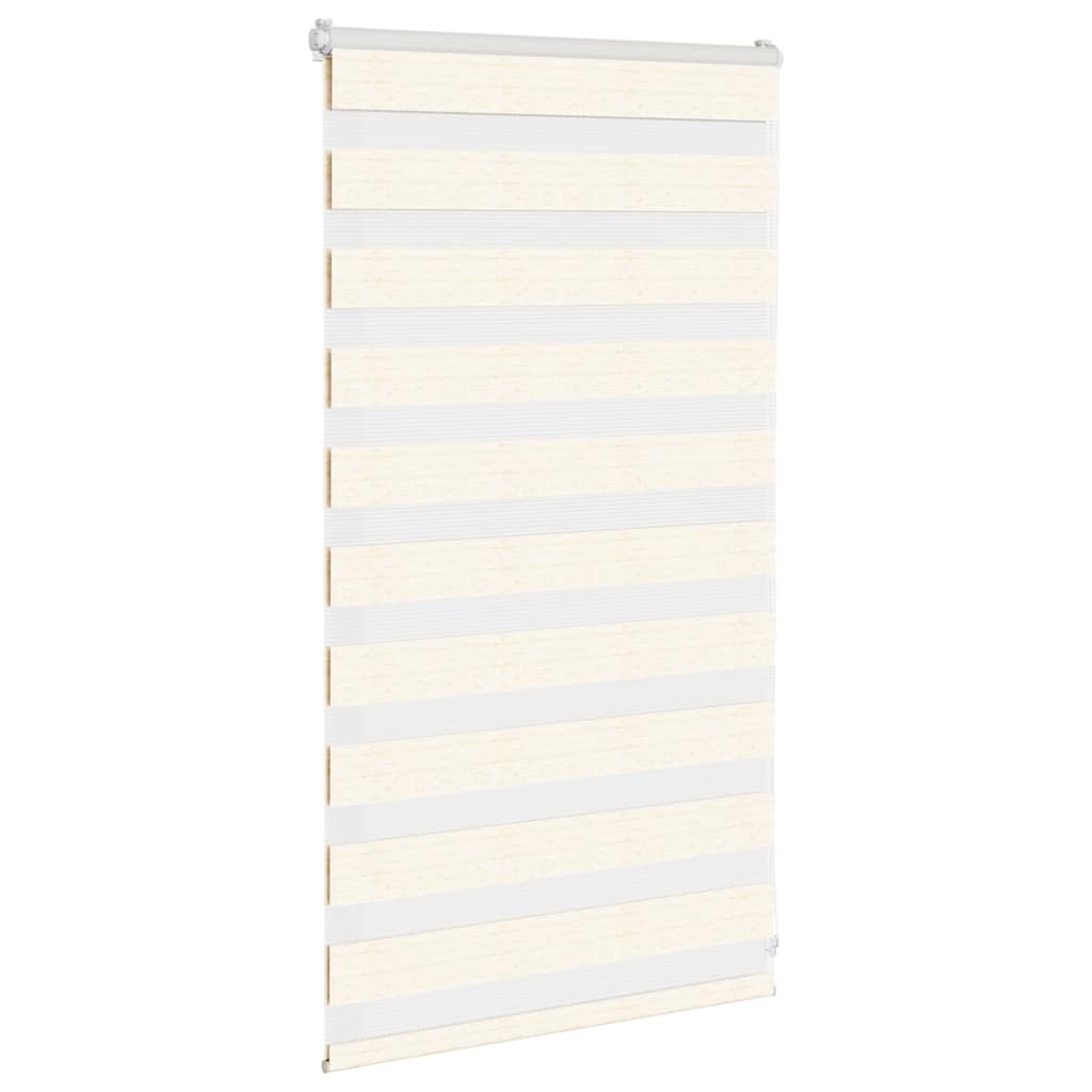 Vidaxl Zebra Rouleau aveugle 70x100 cm Largeur de poussière 65,9 cm Marmerbeige