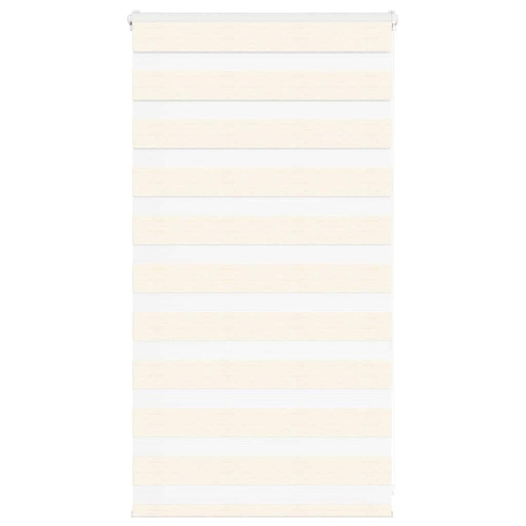 Vidaxl Zebra Rouleau aveugle 75x100 cm Largeur de poussière 70,9 cm Marmerbeige