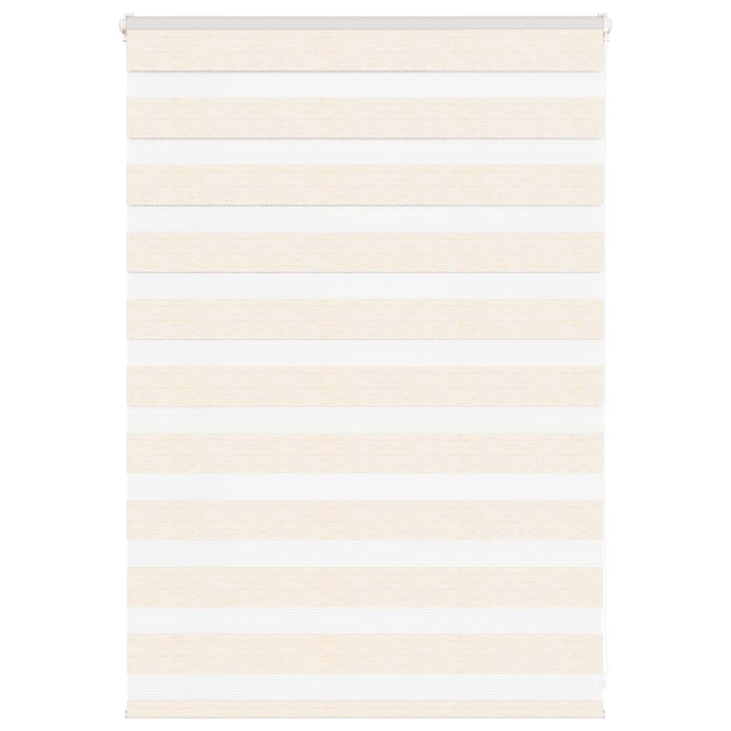 Vidaxl Zebra Rouleau aveugle 95x100 cm Largeur de poussière 90,9 cm Marmerbeige