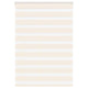 Vidaxl Zebra Rouleau aveugle 95x100 cm Largeur de poussière 90,9 cm Marmerbeige