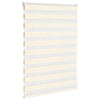 Vidaxl Zebra Rouleau aveugle 100x100 cm Largeur de poussière 95,9 cm Marmerbeige