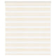 Vidaxl Zebra Roller aveugle 125x100 cm Largeur de tissu 120,9 cm Marmerbeige