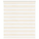 Vidaxl Zebra Rouleau aveugle 130x100 cm Largeur de tissu 125,9 cm Marmerbeige