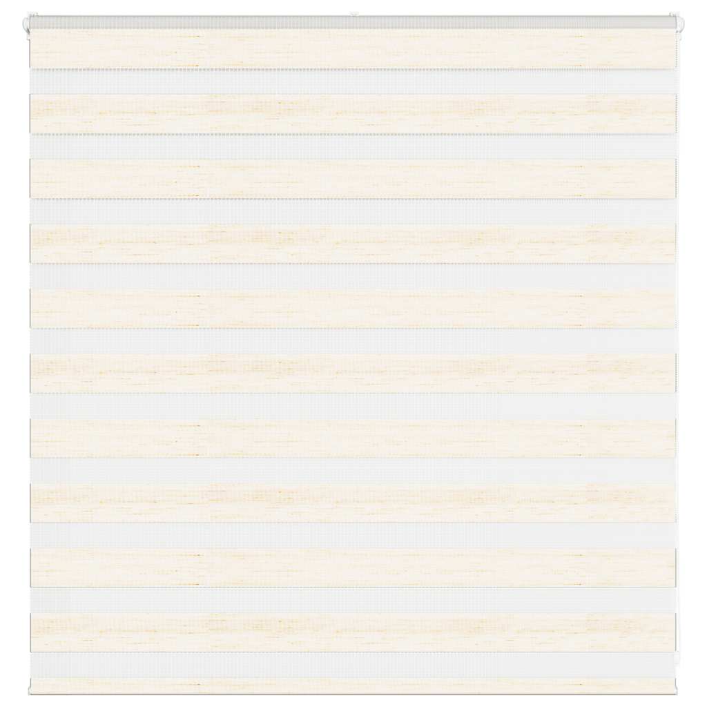 Vidaxl Zebra Rouleau aveugle 140x100 cm Largeur de poussière 135,9 cm Marmerbeige