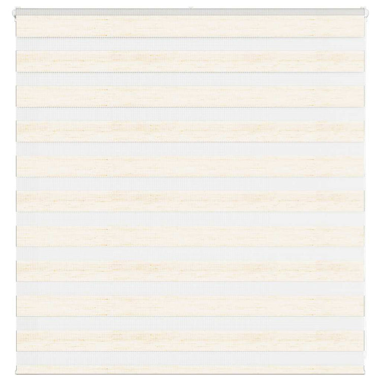 Vidaxl Zebra Rouleau aveugle 140x100 cm Largeur de poussière 135,9 cm Marmerbeige