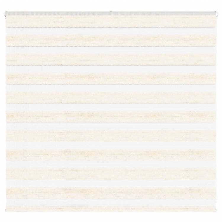 Vidaxl Zebra Rouleau aveugle 155x100 cm Largeur de poussière 150,9 cm Marmerbeige