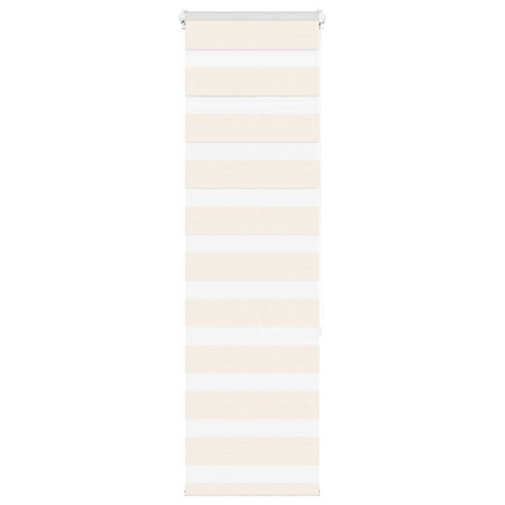 Vidaxl Zebra Blind 45x150 cm Largeur de poussière 40,9 cm Marmerbeige