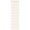 Vidaxl Zebra aveugle 50x150 cm Largeur de poussière 55,9 cm Marmerbeige en polyester