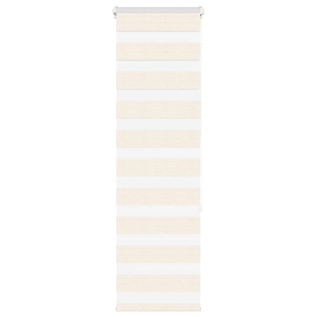 Vidaxl Zebra aveugle 50x150 cm Largeur de poussière 55,9 cm Marmerbeige en polyester