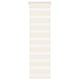 Vidaxl Zebra aveugle 50x150 cm Largeur de poussière 55,9 cm Marmerbeige en polyester