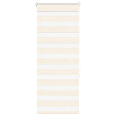 Vidaxl Zebra aveugle 55x150 cm Largeur de poussière 50,9 cm Marmerbeige