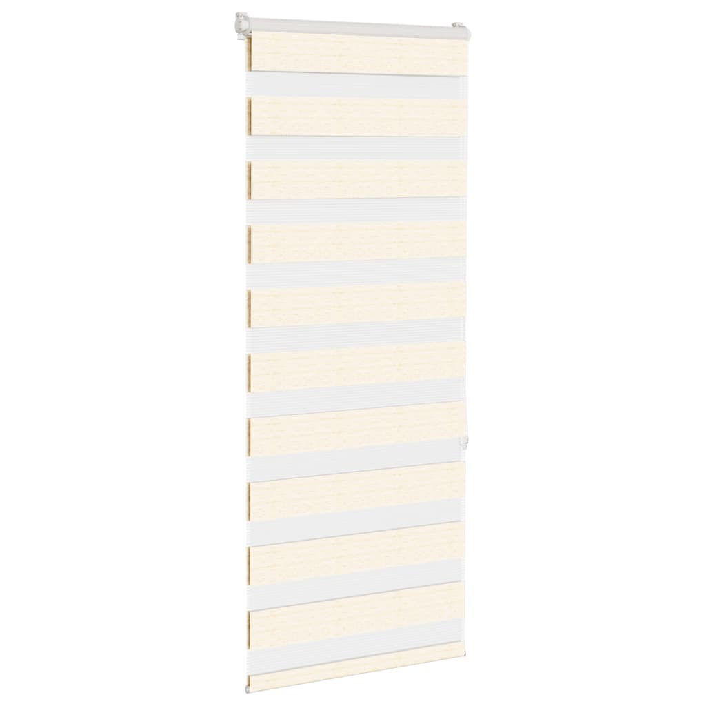 Vidaxl Zebra aveugle 55x150 cm Largeur de poussière 50,9 cm Marmerbeige