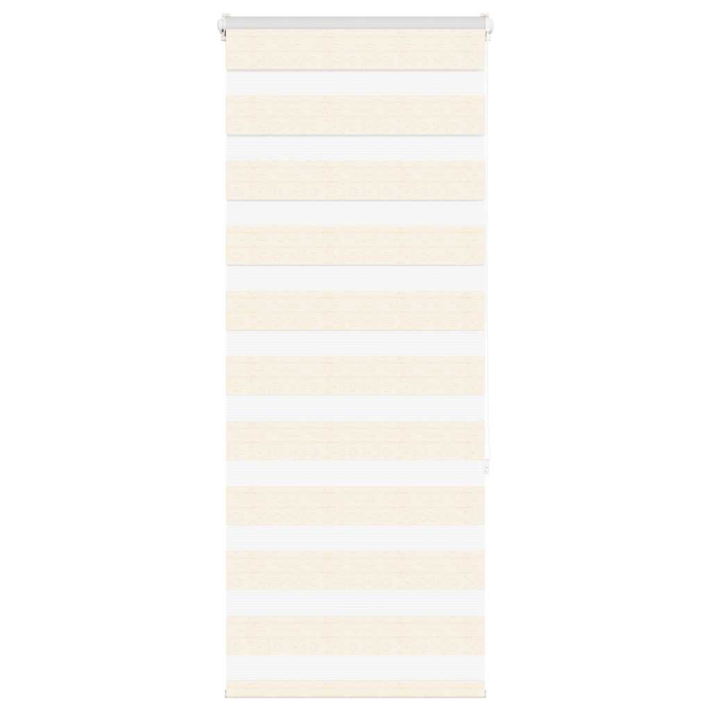 Vidaxl Zebra Blind 60x150 cm Largeur de poussière 55,9 cm Marmerbeige en polyester