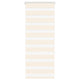 Vidaxl Zebra Rouleau aveugle 65x150 cm Largeur de poussière 60,9 cm Marmerbeige