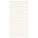 Vidaxl Zebra Rouleau aveugle 70x150 cm Largeur de poussière 65,9 cm Marmerbeige
