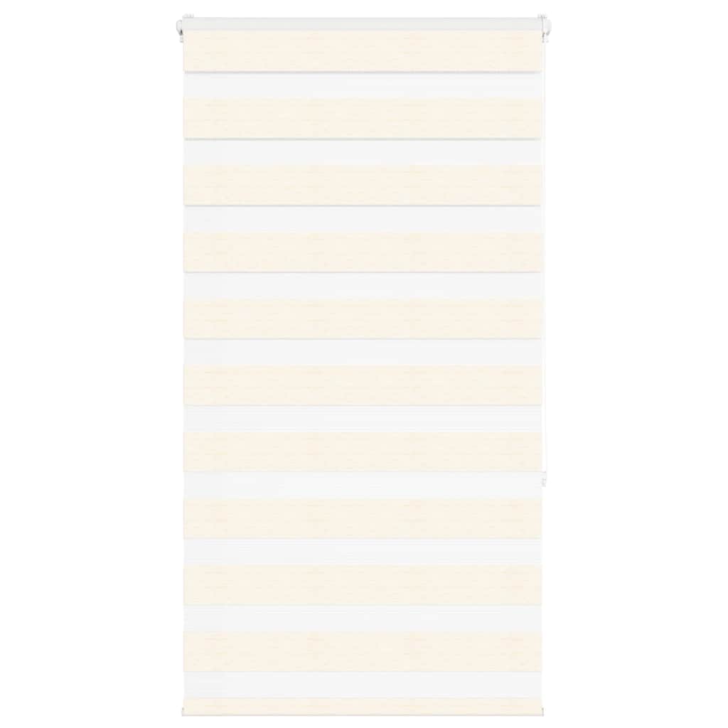 Vidaxl Zebra Rouleau aveugle 75x150 cm Largeur de poussière 70,9 cm Marmerbeige