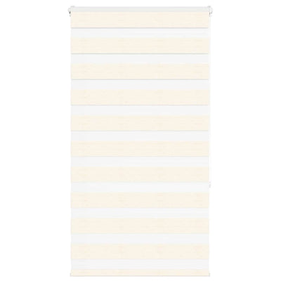 Vidaxl Zebra Rouleau aveugle 75x150 cm Largeur de poussière 70,9 cm Marmerbeige