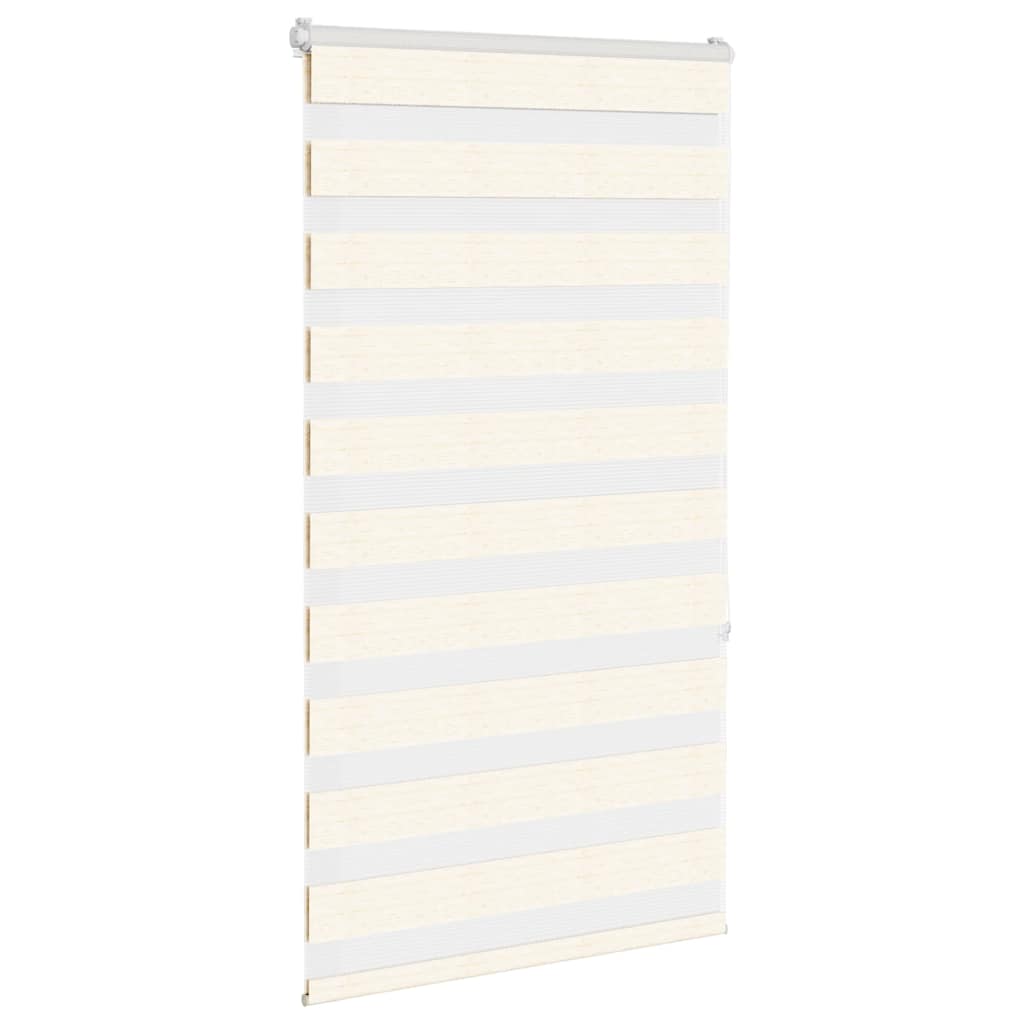 Vidaxl Zebra Rouleau aveugle 75x150 cm Largeur de poussière 70,9 cm Marmerbeige