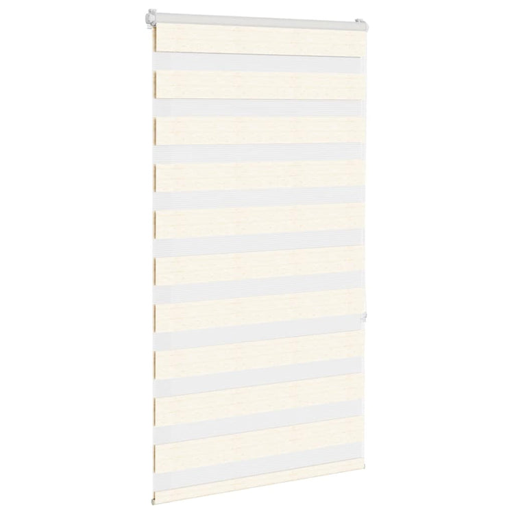 Vidaxl Zebra Rouleau aveugle 75x150 cm Largeur de poussière 70,9 cm Marmerbeige
