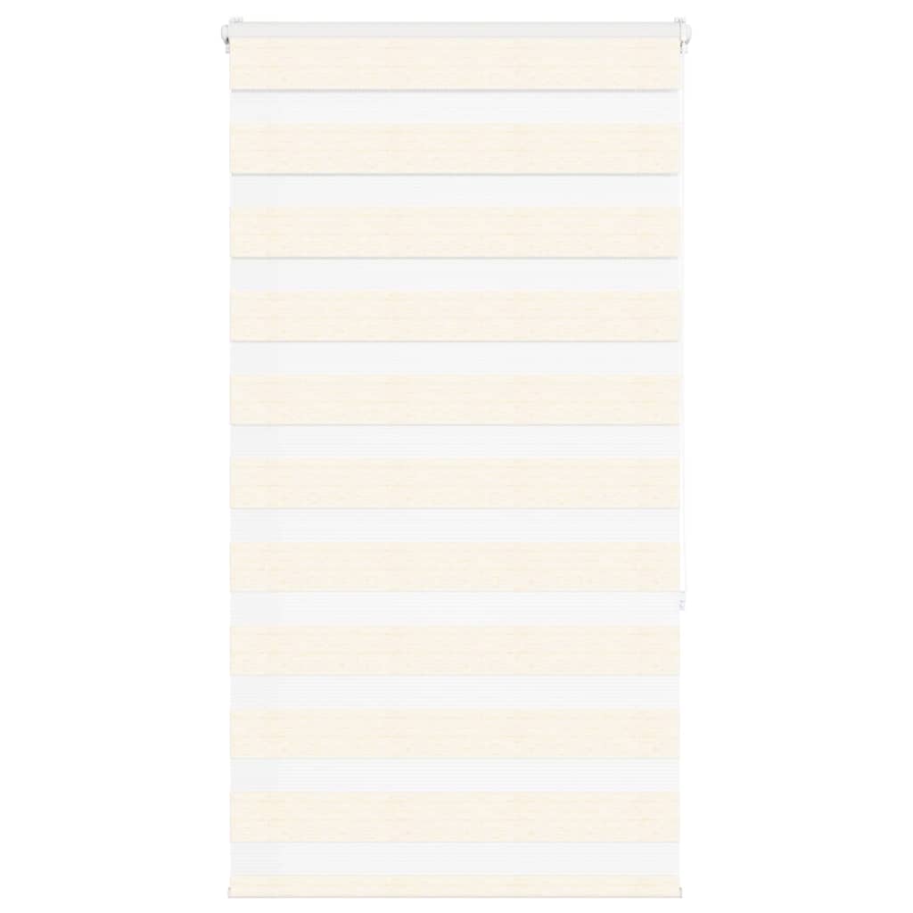 Vidaxl Zebra Blind 80x150 cm Largeur de poussière 75,9 cm Marmerbeige en polyester