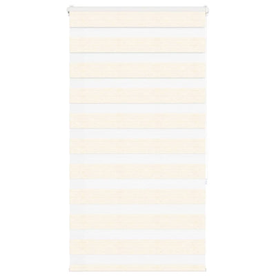 Vidaxl Zebra Blind 80x150 cm Largeur de poussière 75,9 cm Marmerbeige en polyester