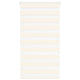 Vidaxl Zebra Blind 80x150 cm Largeur de poussière 75,9 cm Marmerbeige en polyester