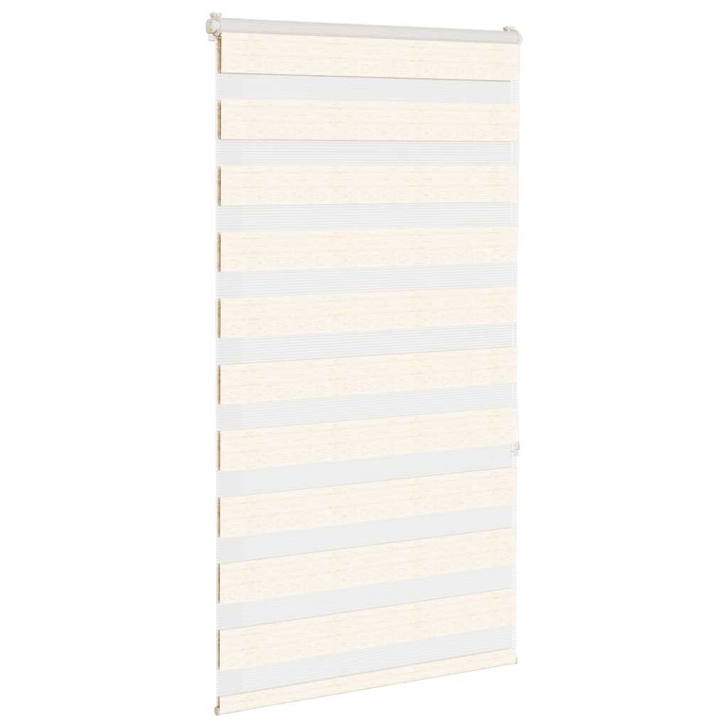 Vidaxl Zebra Blind 80x150 cm Largeur de poussière 75,9 cm Marmerbeige en polyester