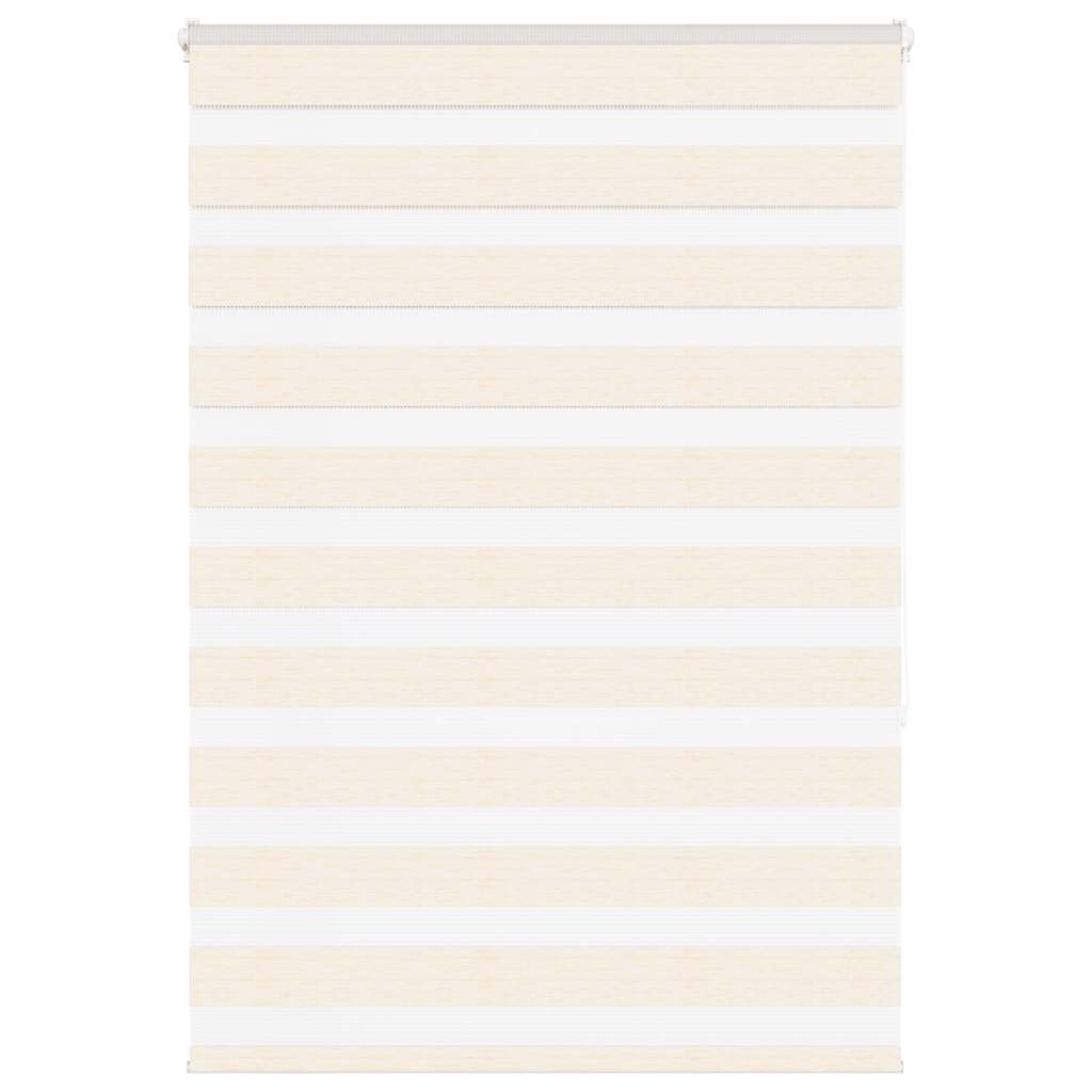 Vidaxl Zebra aveugle 105x150cm Largeur de poussière 100,9 cm en marbrebige en polyester