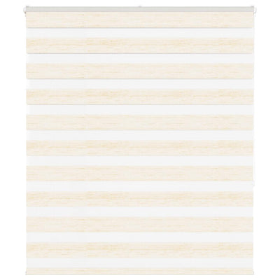 Vidaxl Zebra Rouleau aveugle 105x150 cm Largeur de poussière 100,9 cm Marmerbeige