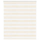 Vidaxl Zebra Rouleau aveugle 135x150 cm Largeur de poussière 130,9 cm Marmerbeige