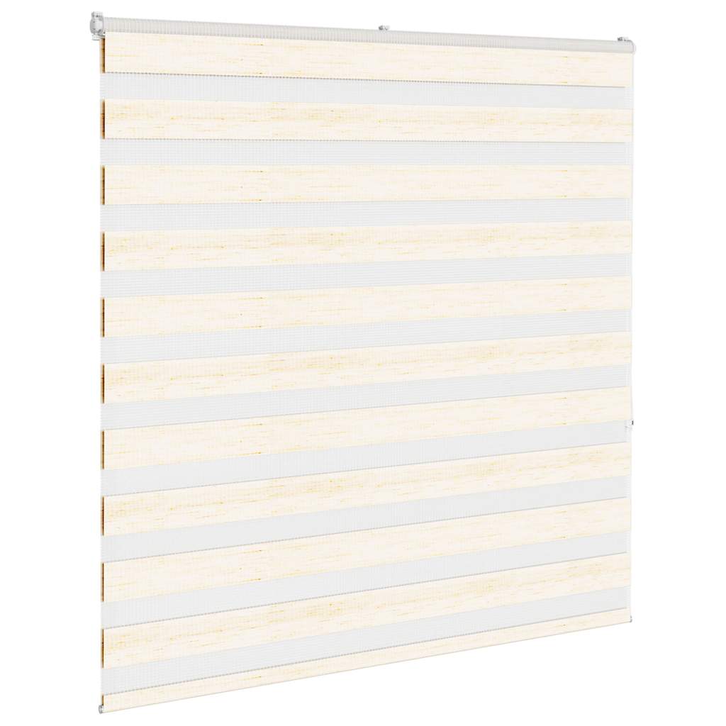 Vidaxl Zebra Blind 145x150cm Largeur de poussière 140,9 cm en marbrebige en polyester