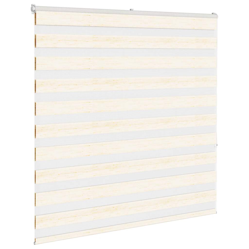 Vidaxl Zebra Rouleau aveugle 150x150 cm Largeur de poussière 145,9 cm Marmerbeige