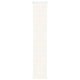 Vidaxl Zebra Rouleau aveugle 45x200 cm Largeur de poussière 40,9 cm Marmerbeige