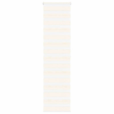 Vidaxl Zebra Rouleau aveugle 55x200 cm Largeur de poussière 50,9 cm Marmerbeige