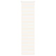 Vidaxl Zebra Rouleau aveugle 60x200 cm Largeur de poussière en marbre beige 55,9 cm