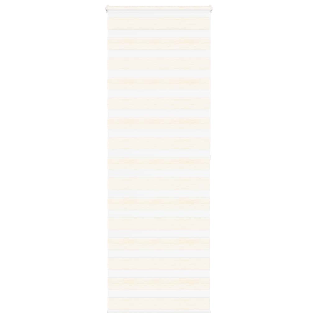 Vidaxl Zebra Rouleau aveugle 70x200 cm Largeur de poussière 65,9 cm Marmerbeige