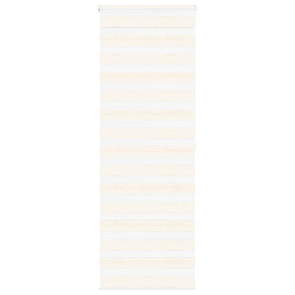 Vidaxl Zebra Rouleau aveugle 75x200 cm Largeur de poussière 70,9 cm Marmerbeige