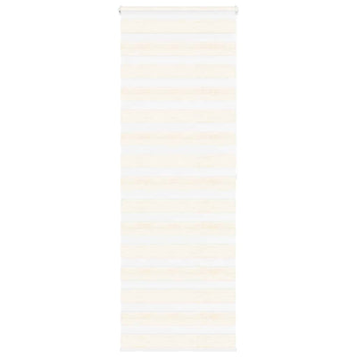 Vidaxl Zebra Rouleau aveugle 80x200 cm Largeur de poussière 75,9 cm Marmerbeige