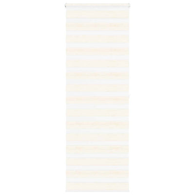Vidaxl Zebra Rouleau aveugle 90x200 cm Largeur de poussière 85,9 cm Marmerbeige