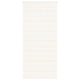 Vidaxl Zebra Rouleau aveugle 95x200 cm Largeur de poussière 90,9 cm Marmerbeige