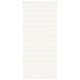 Vidaxl Zebra Rouleau aveugle 100x200 cm Largeur de poussière 95,9 cm Marmerbeige