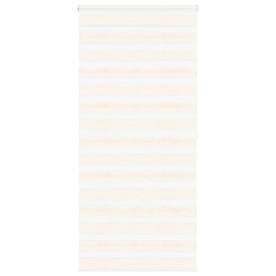Vidaxl Zebra Rouleau aveugle 110x200 cm Largeur de poussière 105,9 cm Marmerbeige