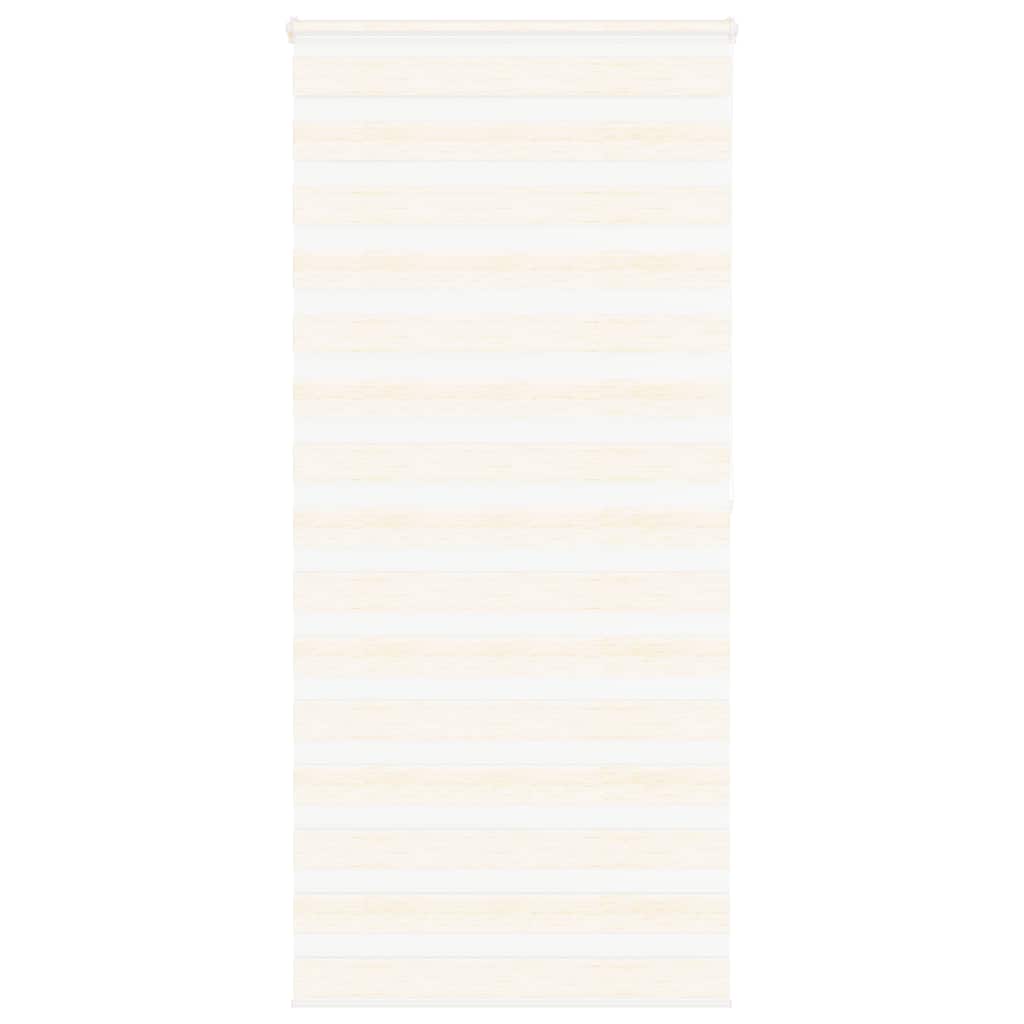 Vidaxl Zebra Rouleau aveugle 115x200 cm Largeur de poussière 110,9 cm Marmerbeige