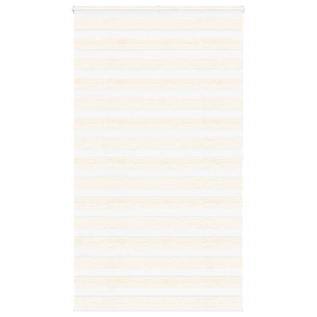 Vidaxl Zebra Rouleau aveugle 120x200 cm Largeur de poussière 115,9 cm Marmerbeige