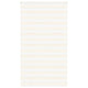 Vidaxl Zebra Rouleau aveugle 120x200 cm Largeur de poussière 115,9 cm Marmerbeige
