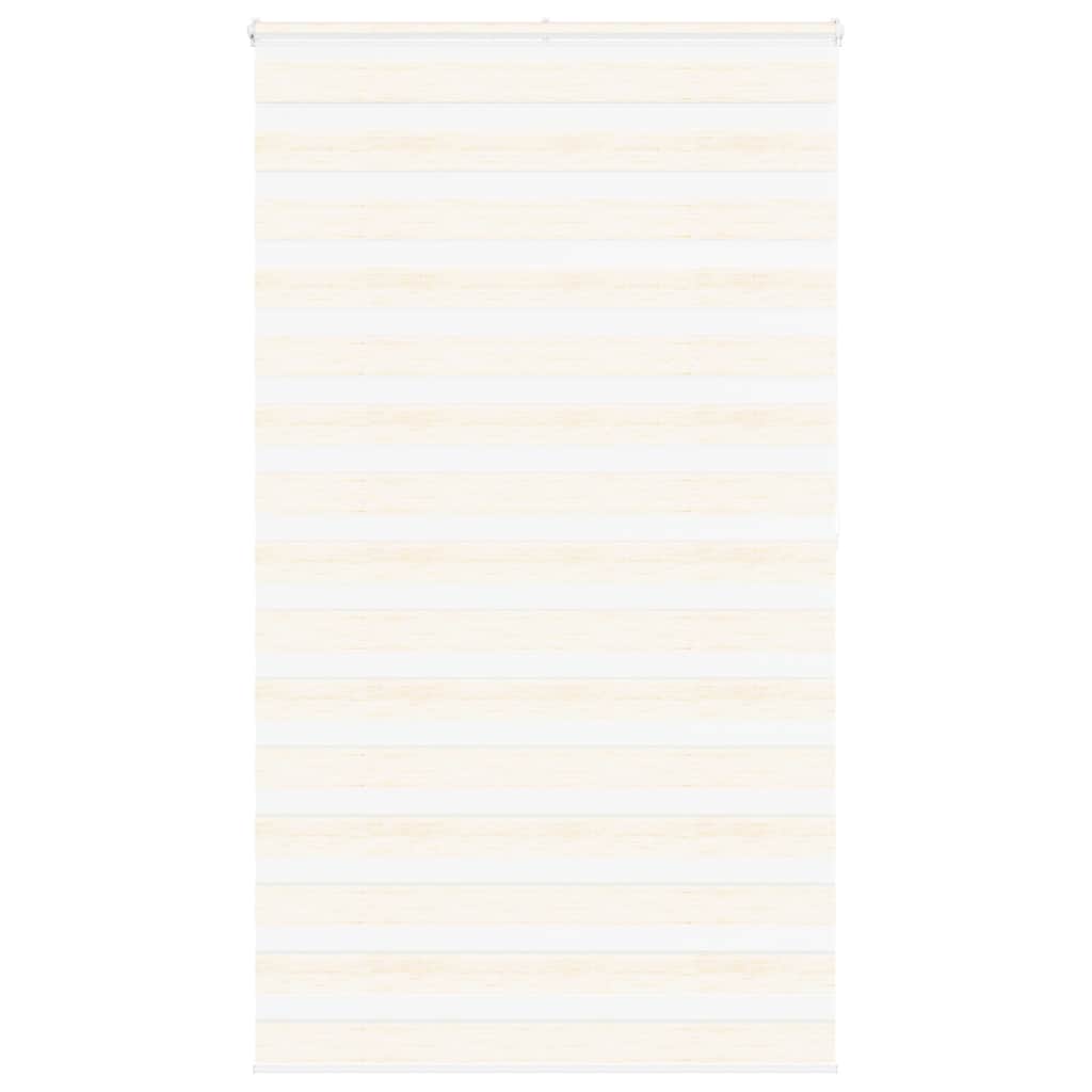Vidaxl Zebra Rouleau aveugle 125x200 cm Largeur de tissu 120,9 cm Marmerbeige