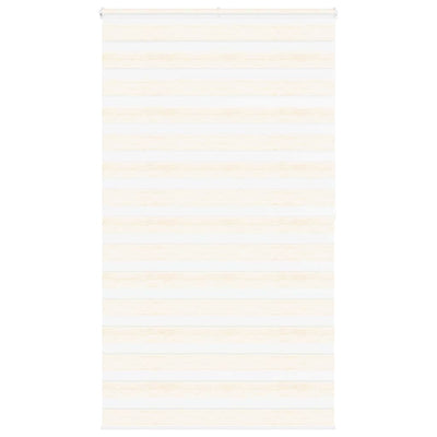 Vidaxl Zebra Rouleau aveugle 125x200 cm Largeur de tissu 120,9 cm Marmerbeige