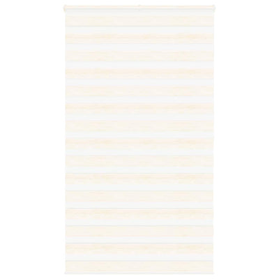 Vidaxl Zebra Rouleau aveugle 130x200 cm Largeur de tissu 125,9 cm Marmerbeige