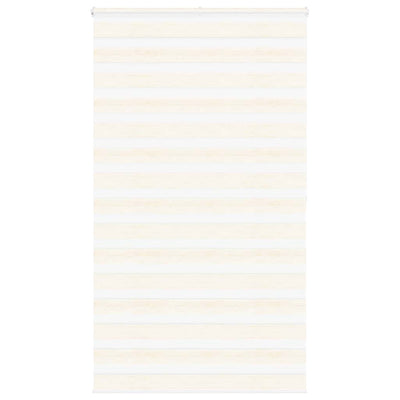 Vidaxl Zebra Rouleau aveugle 135x200 cm Largeur de poussière 130,9 cm Marmerbeige